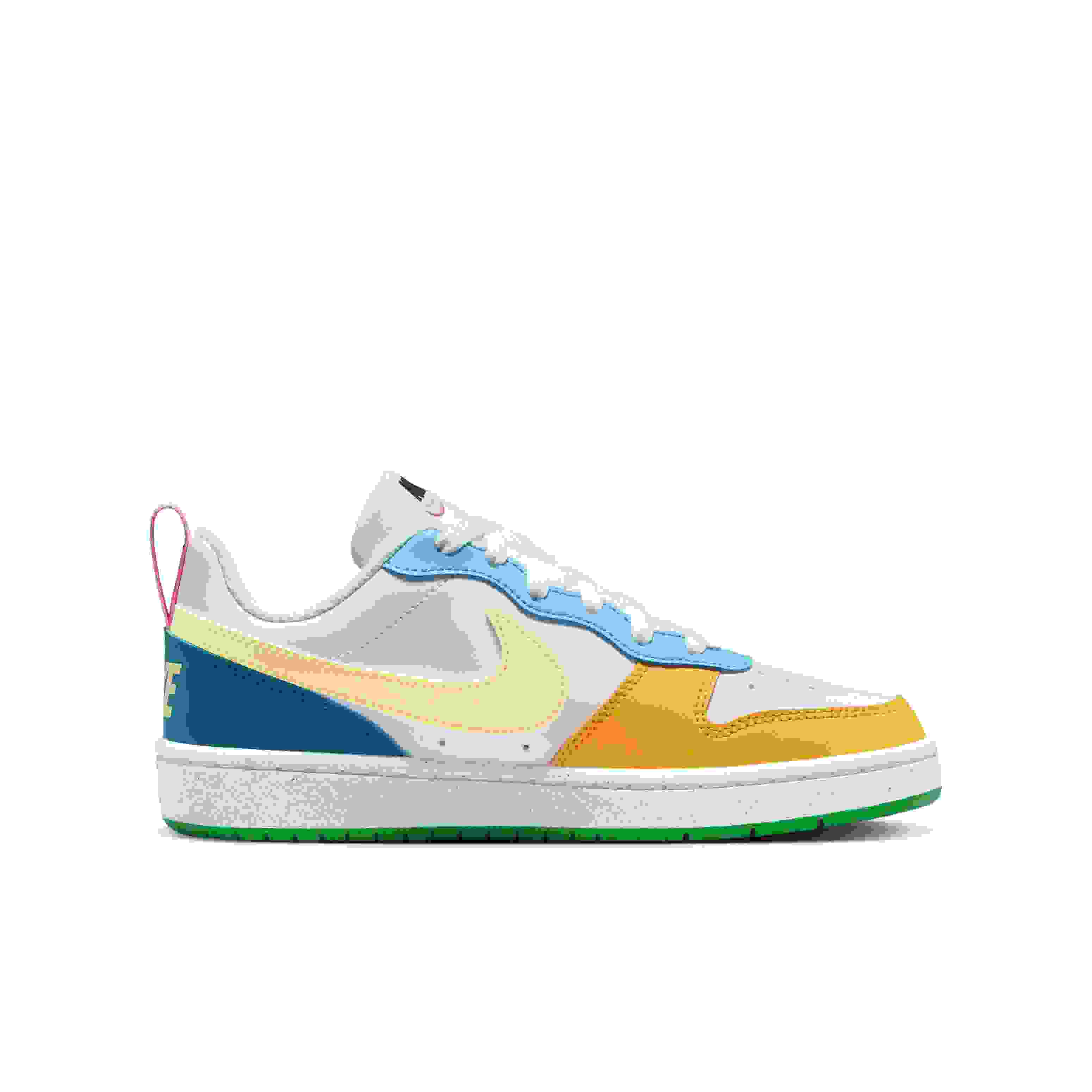 Nike Court Borough Low Recraft Grade School Boys' "Multi-Color/Multi-Color" Shoe